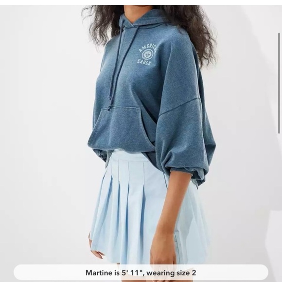 American Eagle Pleated Skirt size 12 - Picture 3 of 10